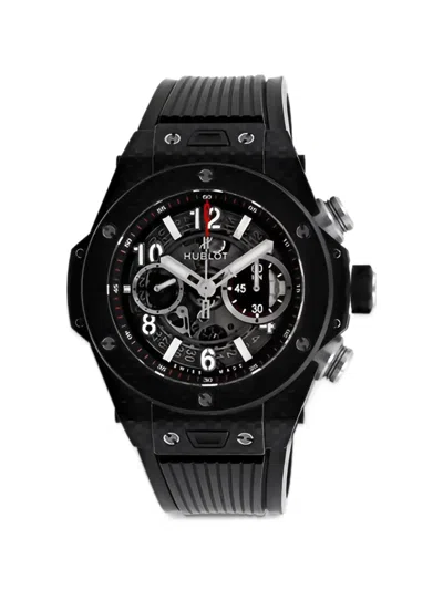 Pre-owned Hublot 2015 Big Bang Unico 46mm Watch In Black