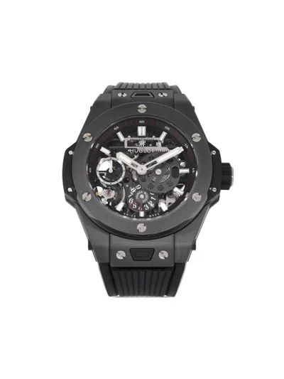 Pre-owned Hublot 2020  Big Bang Meca-10 Black Magic 45mm