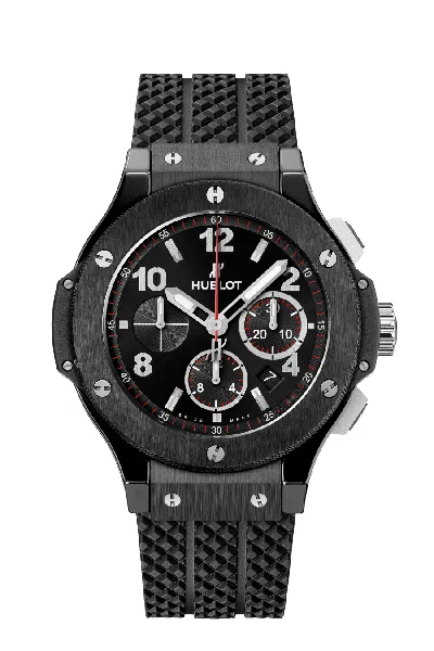 Pre-owned Hublot 301.cm.130.rx Big Bang Chronograph 44mm Black Magic