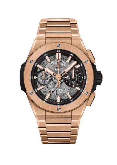 Pre-owned Hublot 451.ox.1180.ox Classic Fusion Integral King Gold Bracelet 42mm