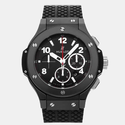 Pre-owned Hublot Big Bang 301.cx.130.rx Black Ceramic Automatic Men's Watches 44mm