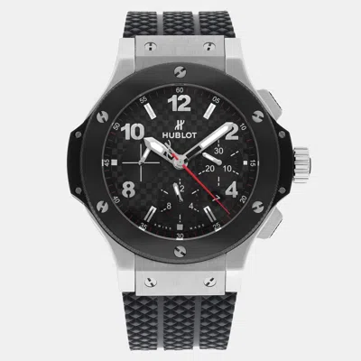 Pre-owned Hublot Big Bang 301.sb.131.rx Automatic Black Ceramic Men's Wristwatch 44 Mm