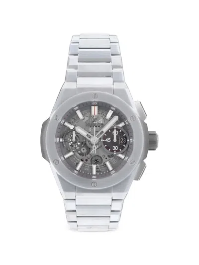 Pre-owned Hublot Big Bang 42mm Watch In Grey