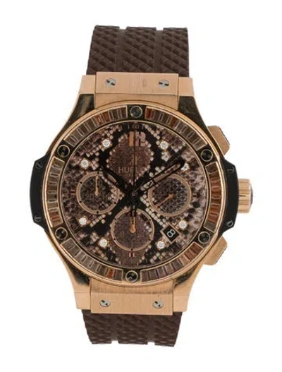 Pre-owned Hublot Big Bang Boa Bang Watch In Multicolor