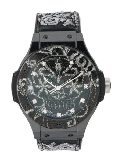Pre-owned Hublot Big Bang Broderie Watch In Multi