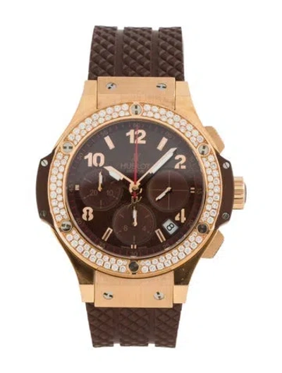 Pre-owned Hublot Big Bang Cappuccino Watch In Multi