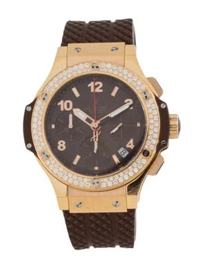 Pre-owned Hublot Big Bang Cappuccino Watch In Multicolor