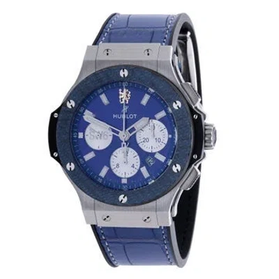 Pre-owned Hublot Big Bang Chelsea Football Club Edition Watch In Multicolor