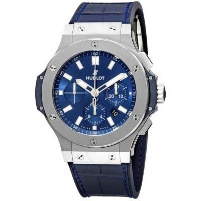 Hublot Big Bang Chronograph Automatic Men's Watch 301.sx.7170.lr In Blue / Skeleton