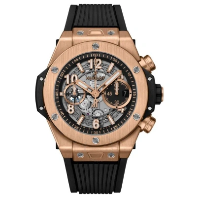 Hublot Big Bang Chronograph Automatic Men's Watch 421.ox.1180.rx In Black / Gold / Gold Tone / Rose / Rose Gold / Rose Gold Tone