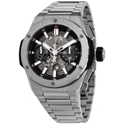 Hublot Big Bang Integral Titanium Automatic Men's Watch 451.nx.1170.nx In Black / Grey