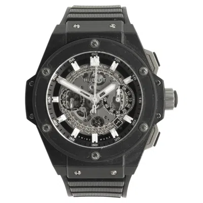 Pre-owned Hublot Big Bang King Power 48mm Black Magic