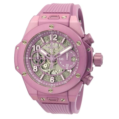 Hublot Big Bang Summer Purple Chronograph Automatic Men's Watch 441.ul.5820.nr In Pink