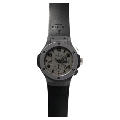 Pre-owned Hublot Big Bang Tantalum Chronograph 44mm Automatic Gray Dial Swiss Men's Watch