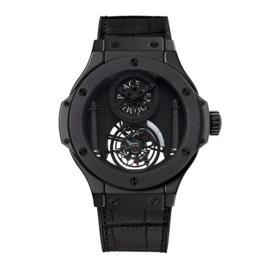 Hublot Big Bang Tourbillon Place Vendome Ceramic Men's Watch 305.ci.0009.gr In Black