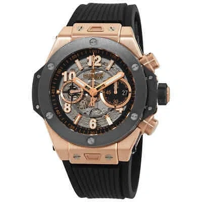 Pre-owned Hublot Big Bang Unico Automatic Men's Watch 421.om.1180.rx