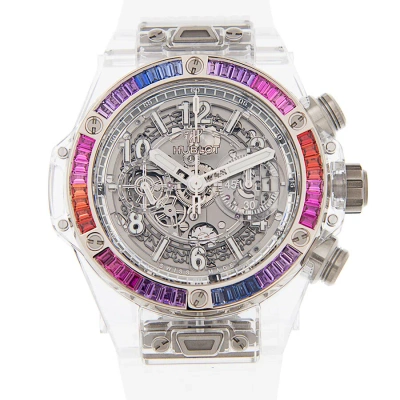 Hublot Big Bang Unico Sapphire Galaxy Automatic Men's Watch 411.jx.4803.rt.4098 In Gold