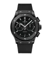 Hublot Ceramic Classic Fusion Black Magic Chronograph Watch In Black