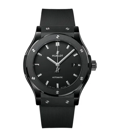 Hublot Ceramic Classic Fusion Black Magic Watch