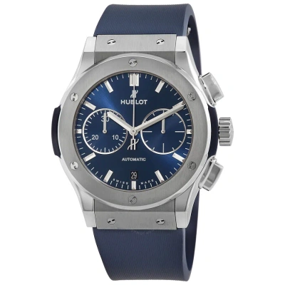 Hublot Chronograph Automatic Men's Watch 521.nx.7170.rx In Blue