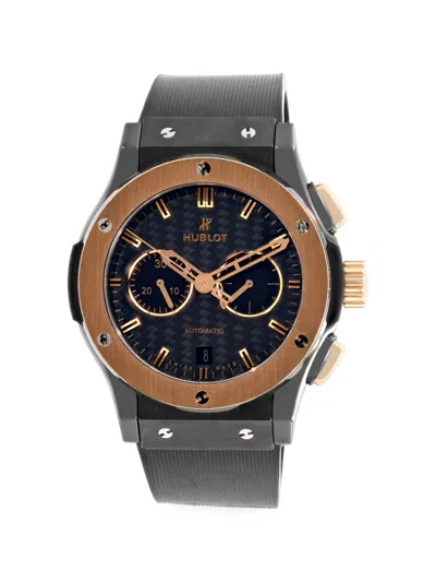 Pre-owned Hublot Classic Fusion 42mm Watch In Black