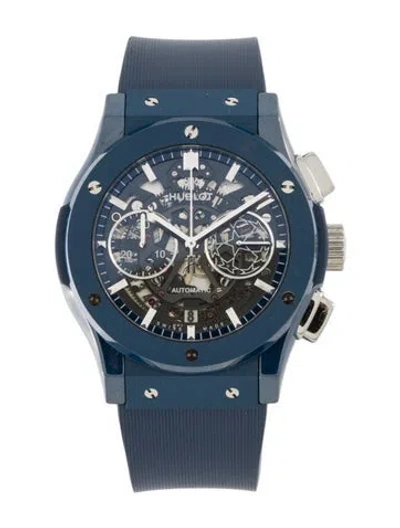 Pre-owned Hublot Classic Fusion Aerofusion Uefa Limited Edition Watch In Multi