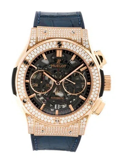 Pre-owned Hublot Classic Fusion Aerofusion Watch In Multi