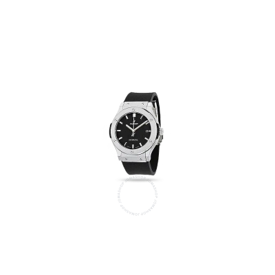 Hublot Classic Fusion Automatic Black Dial Black Rubber Men's 45mm Watch 511.nx.1171.rx In Black / Skeleton