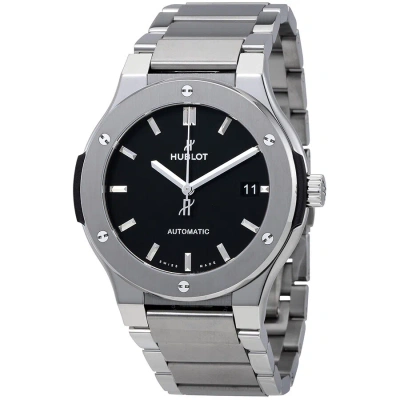 Hublot Classic Fusion Automatic Black Dial Men's Watch 510.nx.1170.nx In Metallic