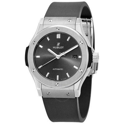 Hublot Classic Fusion Automatic Black Dial Men's Watch 542.nx.7071.rx In Gray
