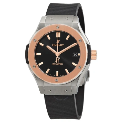Hublot Classic Fusion Automatic Black Dial Men's Watch 565.no.1480.rx In Black / Gold / Gold Tone / Rose / Rose Gold / Rose Gold Tone