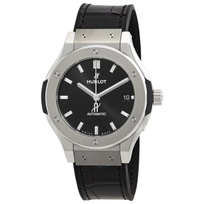 Hublot Classic Fusion Automatic Black Dial Men's Watch 565.nx.1470.lr In Black / Grey