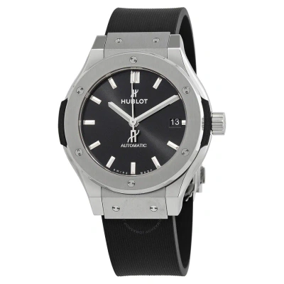 Hublot Classic Fusion Automatic Black Dial Watch 565.nx.1470.rx In Black / Grey