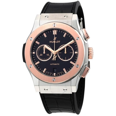 Hublot Classic Fusion Automatic Chronograph Men's Watch 541.no.1181.lr In Black / Gold / Gold Tone / Rose / Rose Gold / Rose Gold Tone