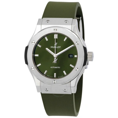 Hublot Classic Fusion Automatic Green Dial Men's Watch 542.nx.8970.rx