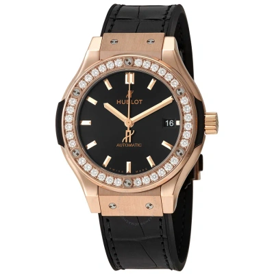 Hublot Classic Fusion Automatic Men's Watch 565.ox.1480.lr.1204 In Black / Gold