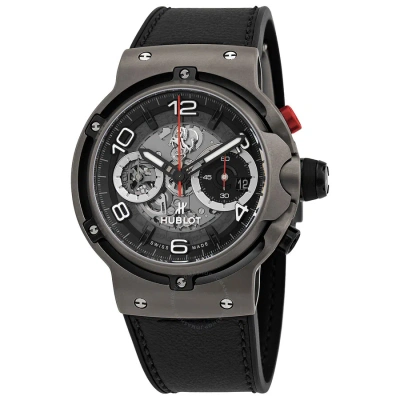 Hublot Classic Fusion Automatic Skeleton Dial Men's Watch 526.nx.0124.vr In Black