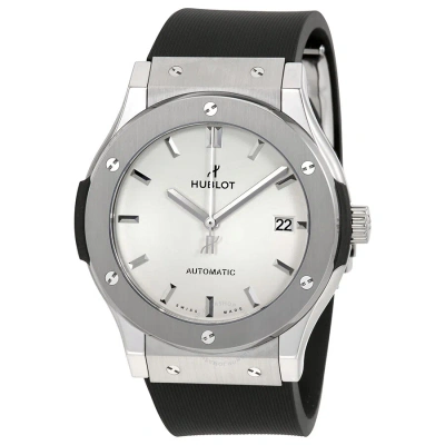 Hublot Classic Fusion Automatic Titanium Men's Watch 511.nx.2611.rx In Black / Grey / Silver