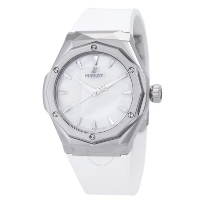 Hublot Classic Fusion Automatic White Dial Men's Watch 550.ns.2200.rw.orl20 In Grey / White
