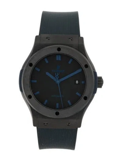 Pre-owned Hublot Classic Fusion Ceramic Watch In Multi