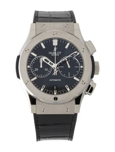 Pre-owned Hublot Classic Fusion Chronograph 45mm Watch In Multi