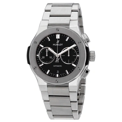Hublot Classic Fusion Chronograph Automatic Black Dial Watch 540.nx.1170.nx In Black / Grey