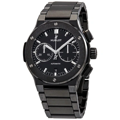 Hublot Classic Fusion Chronograph Automatic Men's Ceramic Watch 520.cm.1170.cm In Black