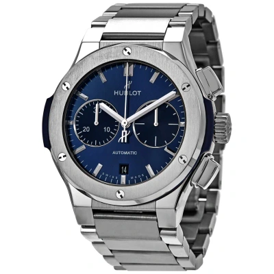 Hublot Classic Fusion Chronograph Automatic Men's Watch 520.nx.7170.nx In Blue / Grey