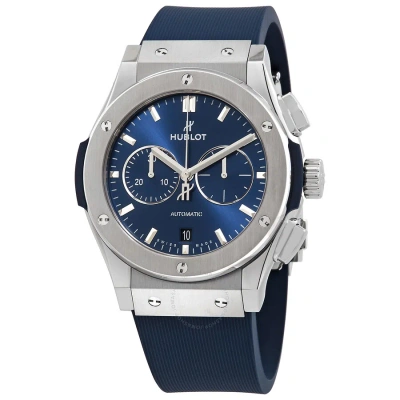 Hublot Classic Fusion Chronograph Automatic Men's Watch 541.nx.7170.rx In Blue