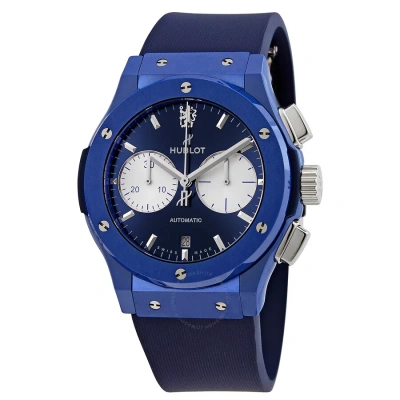 Hublot Classic Fusion Chronograph Chelsea Automatic Blue Dial Limited Edition Men's Watch 521.ex.717