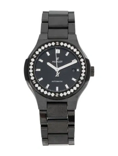 Pre-owned Hublot Classic Fusion Watch, 33mm In Multi