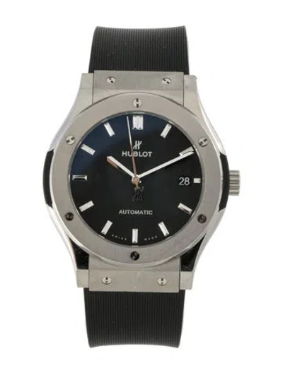 Pre-owned Hublot Classic Fusion Watch, 45mm In Multi