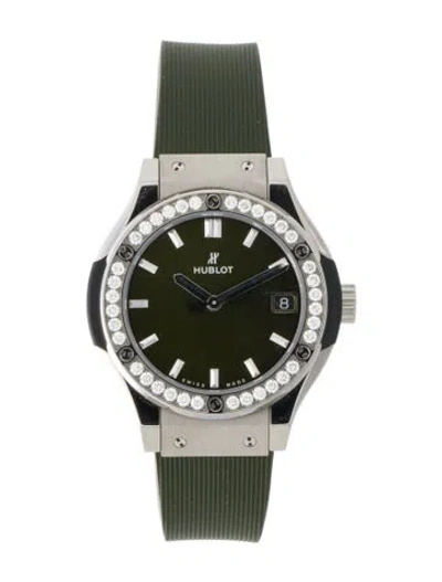 Pre-owned Hublot Classic Fusion Watch In Multi
