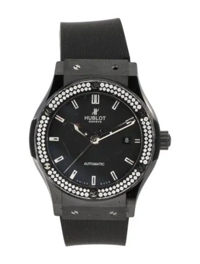 Pre-owned Hublot Classic Fusion Watch In Multicolor